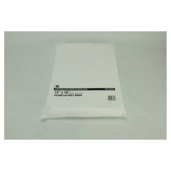 FyNite 1000 Clear Polythene Food Grade Counter Bags - Honesty Sales U.K