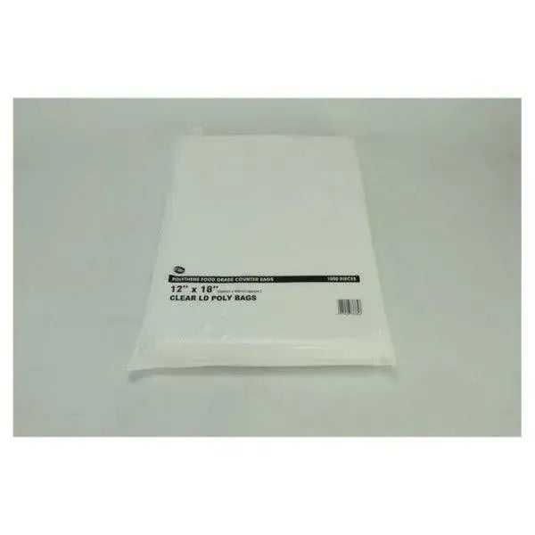 FyNite 1000 Clear Polythene Food Grade Counter Bags  Adomoo