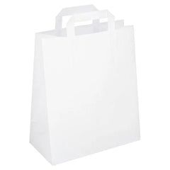 FyNite Medium Block Bottom Take-Away Food Bags-100pcs - Honesty Sales U.K