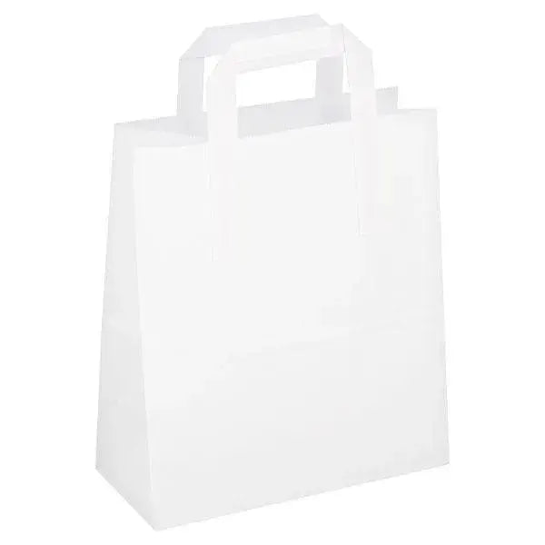 FyNite Medium Block Bottom Take-Away Food Bags-100pcs  Adomoo