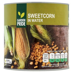 Garden Pride Sweetcorn in Water 2.1kg - Honesty Sales U.K