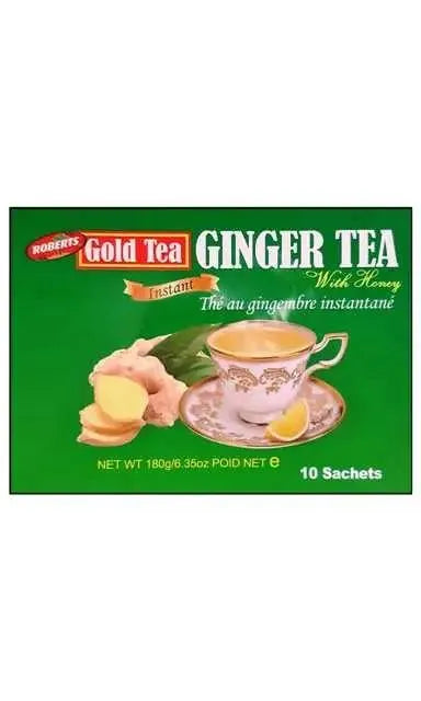 Gold Tea Ginger With Honey, 180g - Honesty Sales U.K