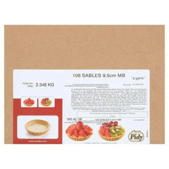 Gourmet Pidy 108 Sables 9.5cm MB 3.348kg - Honesty Sales U.K