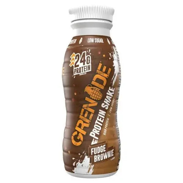 Grenade Carb Killa High Protein Shake Fudge Brownie Flavoured 330ml (Case of 8)  Adomoo