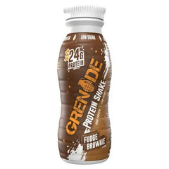 Grenade Carb Killa High Protein Shake Fudge Brownie Flavoured 330ml (Case of 8)  Adomoo