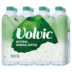 Volvic Natural Mineral Water 1.5L (Case of 12)