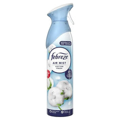 Febreze Air Freshener Spray Cotton Fresh PMP 185ML (Case of 8)