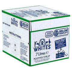 R White's Postmix Syrup 7 Litres