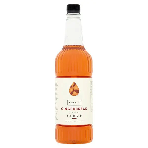 Simply Gingerbread Flavour Syrup 1L  Adomoo
