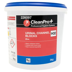 CleanPro+ Blue Urinal Channel Blocks H32 3kg