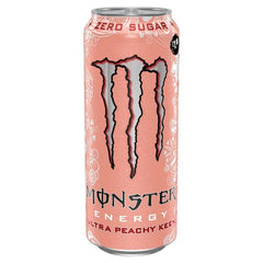 Monster Energy Drink Ultra Peachy Keen Zero Sugar 500ml (Case of 12)