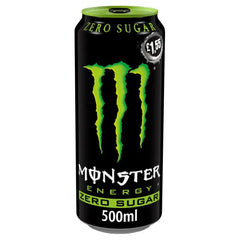 Monster Energy Drink Zero Sugar 12 x 500ml (Case of 12)