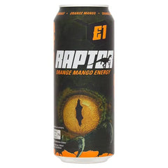 Raptor Orange Mango Energy 500ml (Case of 12)