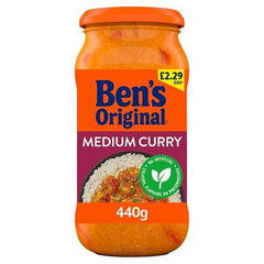 Bens Original Medium Curry Sauce 440g (Case of 6)  Adomoo
