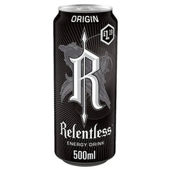 Relentless Origin Energy Drink 12 x 500ml (Case of 12)