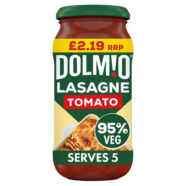 Dolmio Tomato Sauce for Lasagne 450g (Case of 6)  Adomoo