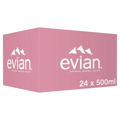 evian Still Natural Mineral Water 24 x 50cl (Case of 24)