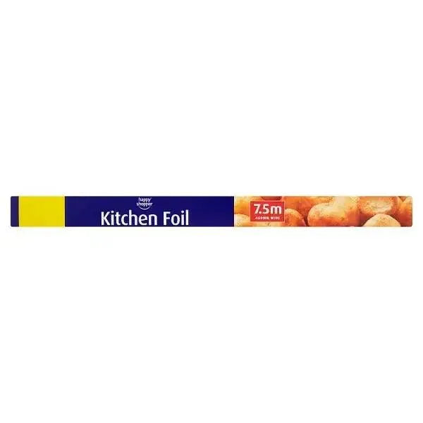 Happy Shopper Kitchen Foil 7.5m x 450mm - Honesty Sales U.K