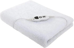 Heated Underblanket 150x80cm Electric Blanket with 10 Temperature Levels Washable 3H Timer  Adomoo
