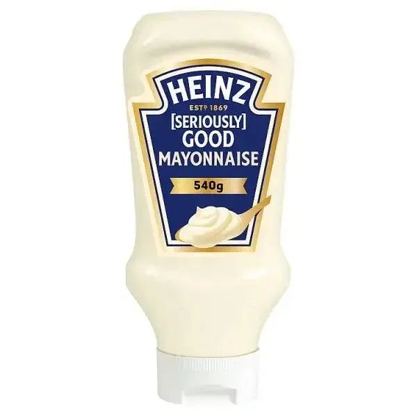 Heinz Seriously Good Mayonnaise 540g (Case of 12) - Honesty Sales U.K