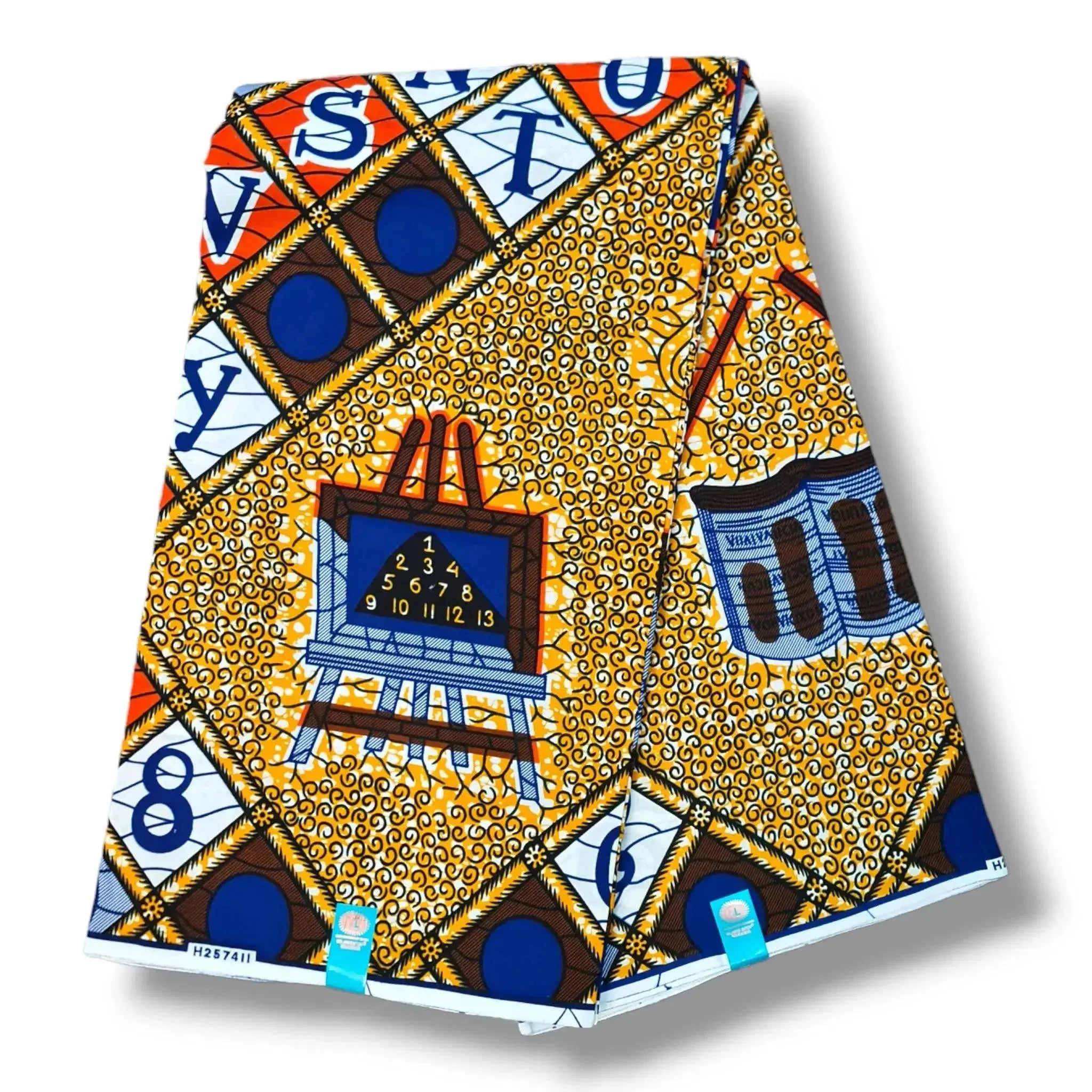 Hollandais 100% Cotton fabric 6yrds  Adomoo