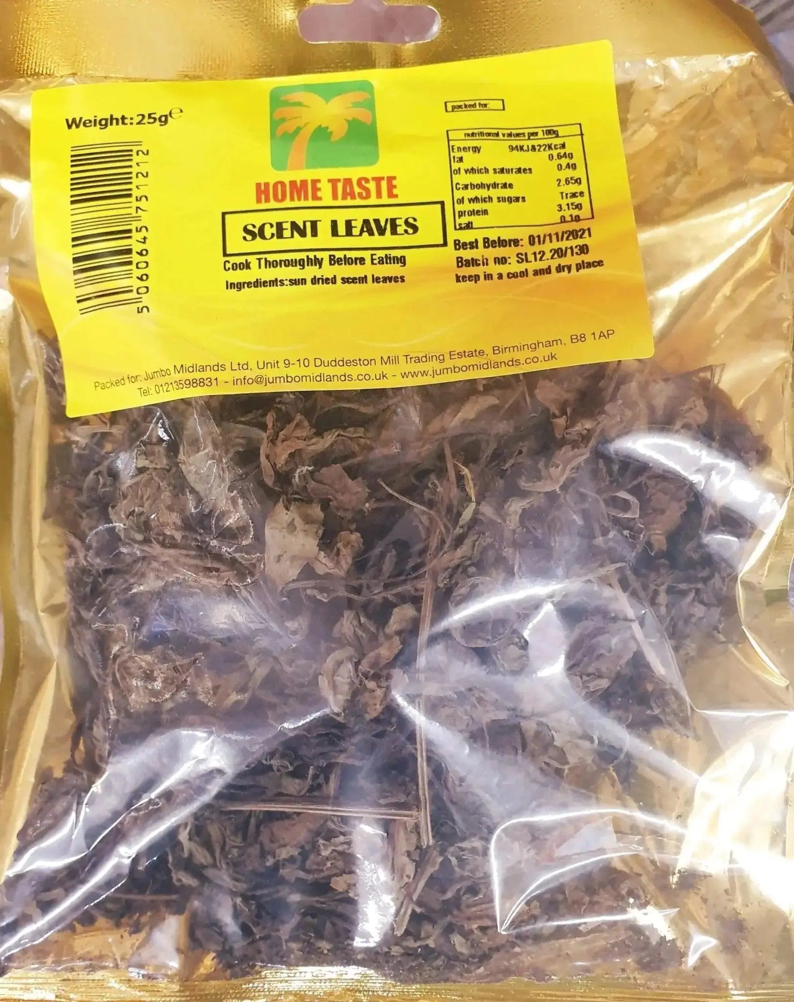 Home Taste Scent Leaves 25g  Adomoo