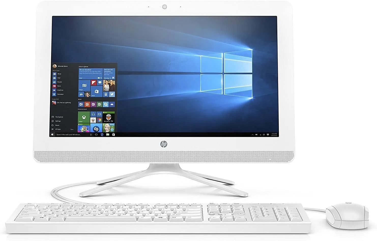 HP 20-c400ne Celeron J4005 19.5" All-in-One Desktop PC - Honesty Sales U.K