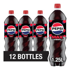 Pepsi Max Cherry 1.25 Litres (Case of 12)