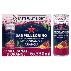 San Pellegrino Pomegranate & Orange 6x330ml (Case of 4)