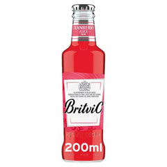 Britvic Cranberry Juice Drink Bottle 200ml (Case of 24)