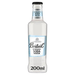 Britvic Soda Water 200ml (Case of 24)