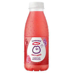 innocent Juicy Water Raspberry & Blackcurrant 420ml (Case of 12)  Adomoo