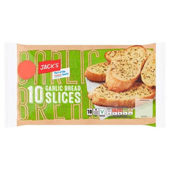 Jack's 10 Garlic Bread Slices 260g - Honesty Sales U.K