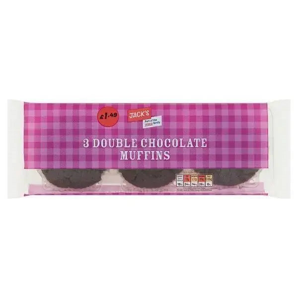 Jack's 3 Assorted Muffins 273g (Case of 6)  Adomoo
