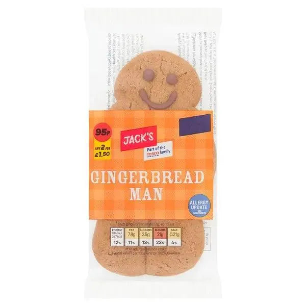 Jack's Gingerbread Man (Case of 12) - Honesty Sales U.K