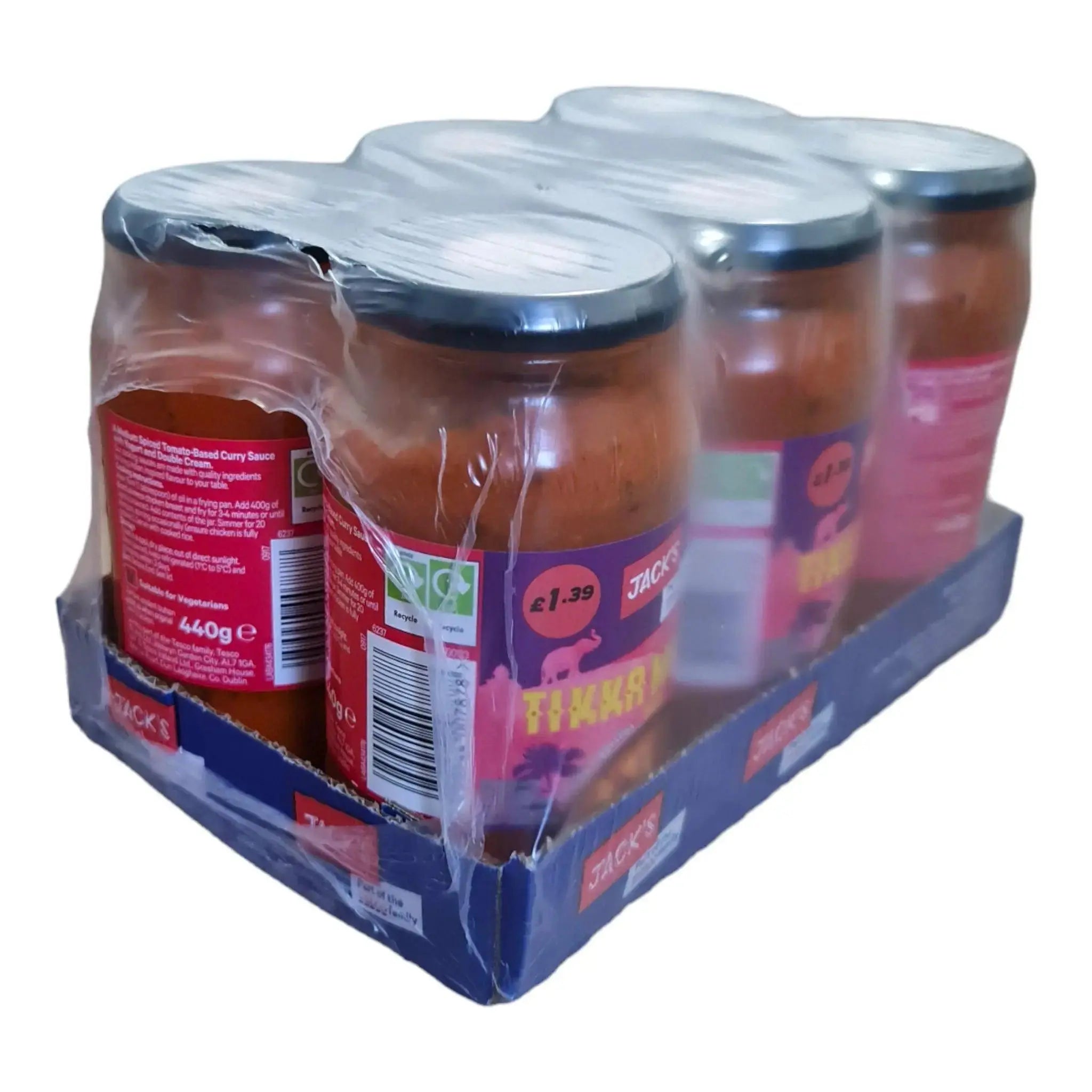 Jack's Tikka Masala Sauce 440g (Case of 6)  Adomoo