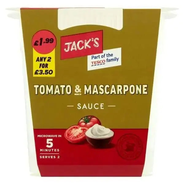 Jack's Tomato & Mascarpone Sauce 350g  Adomoo