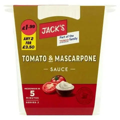 Jack's Tomato & Mascarpone Sauce 350g  Adomoo