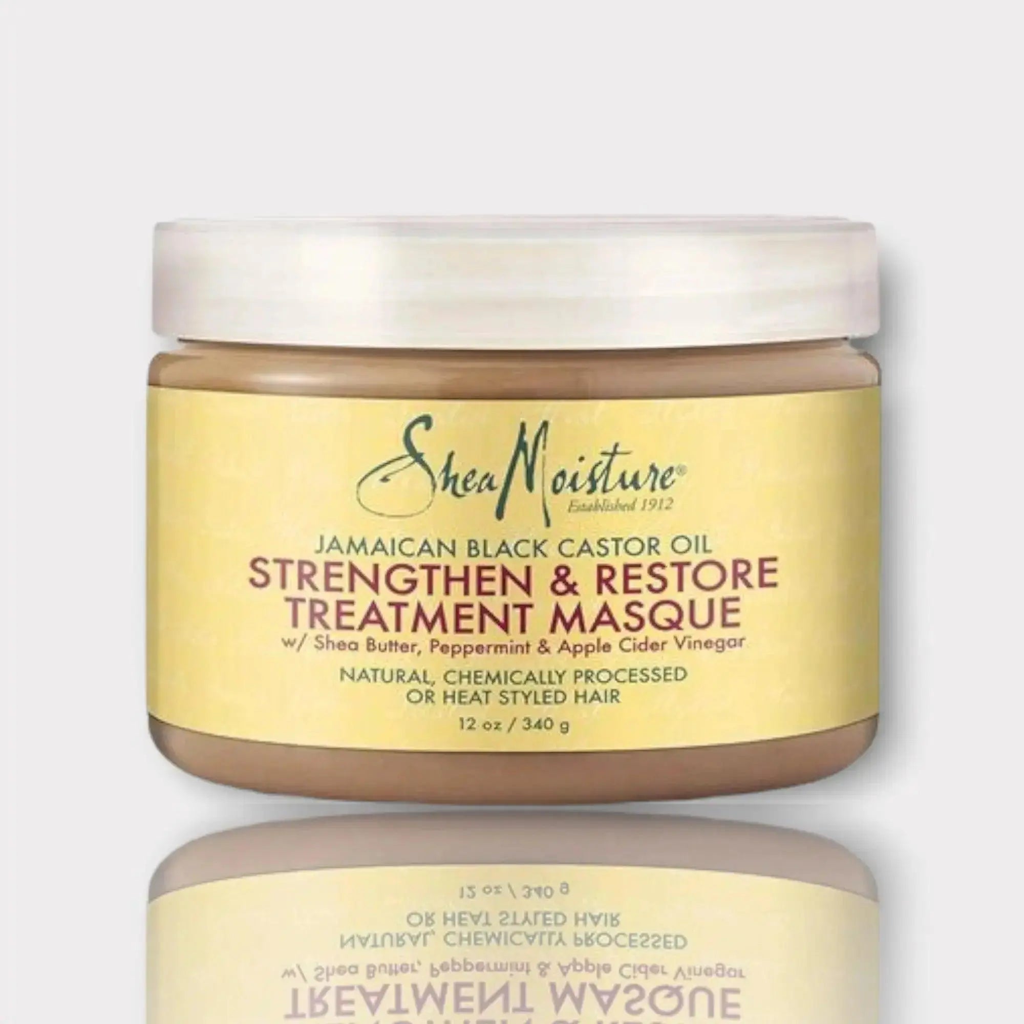 Jamaican Black Castor Oil Masque - Strengthen and Restore Hair Treatment  Adomoo