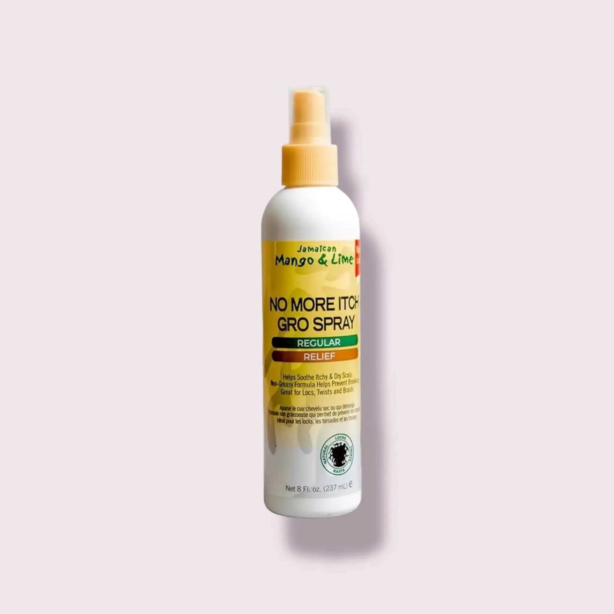Jamaican Mango & Lime No More Itch Gro Spray 8 oz  Adomoo