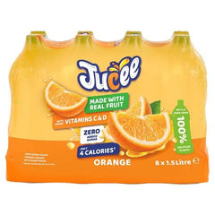 Jucee Orange 8 x 1.5 Litre (Case of 8) - Honesty Sales U.K