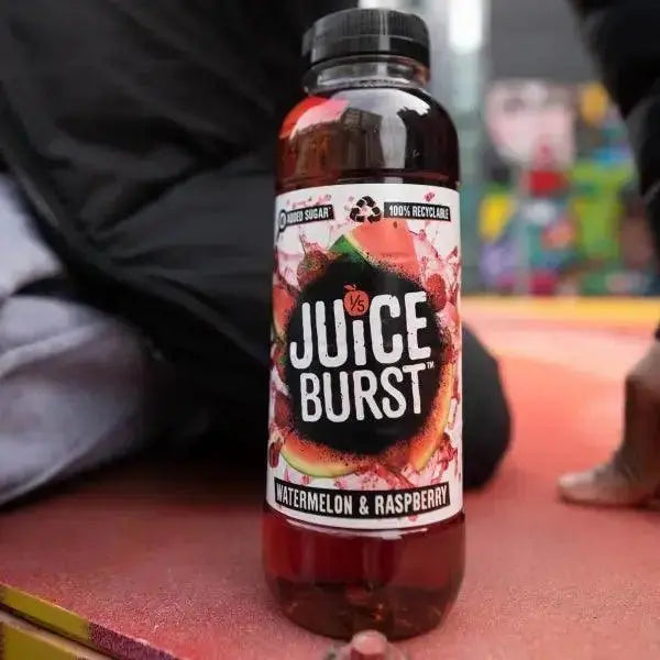 JUICE BURST Watermelon and Raspberry 500ml Purity Soft Drinks
