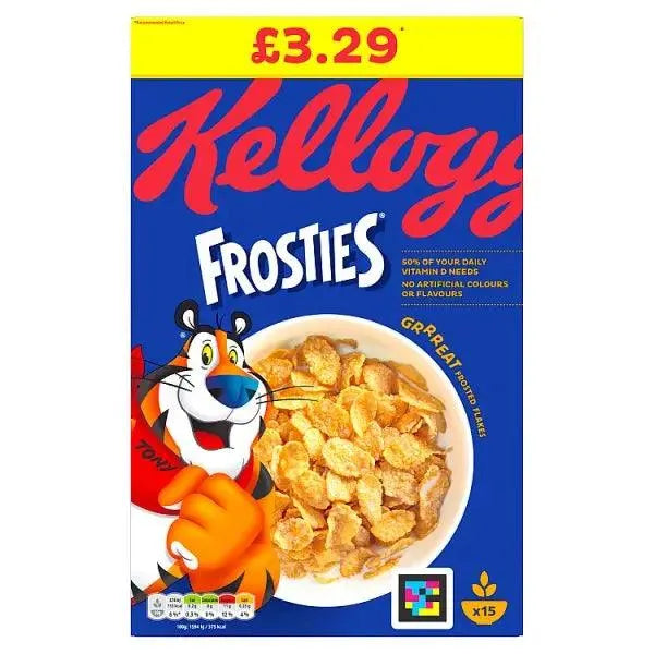 Kellogg's Frosties Cereal 500g (Case of 8) - Honesty Sales U.K