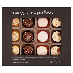 Lichfields 12 Luxury Cupcakes (Case of 12)  Adomoo