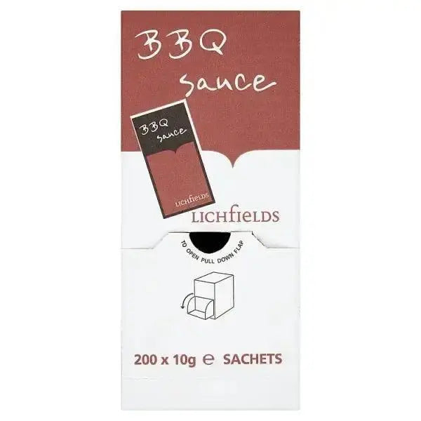 Lichfields BBQ Sauce 200 x 10g  Adomoo
