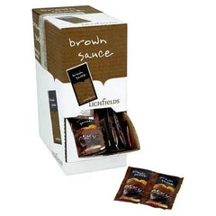 Lichfields Brown Sauce 200 x 10g  Adomoo