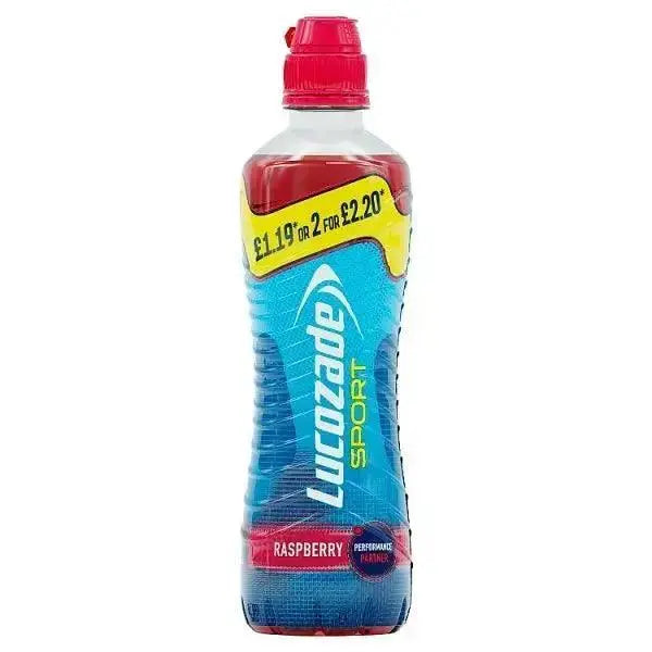 Lucozade Sport Raspberry PMP 500ml (Case of 12)  Adomoo