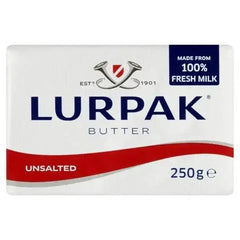 Lurpak Butter Unsalted 250g (Case of 10)  Adomoo