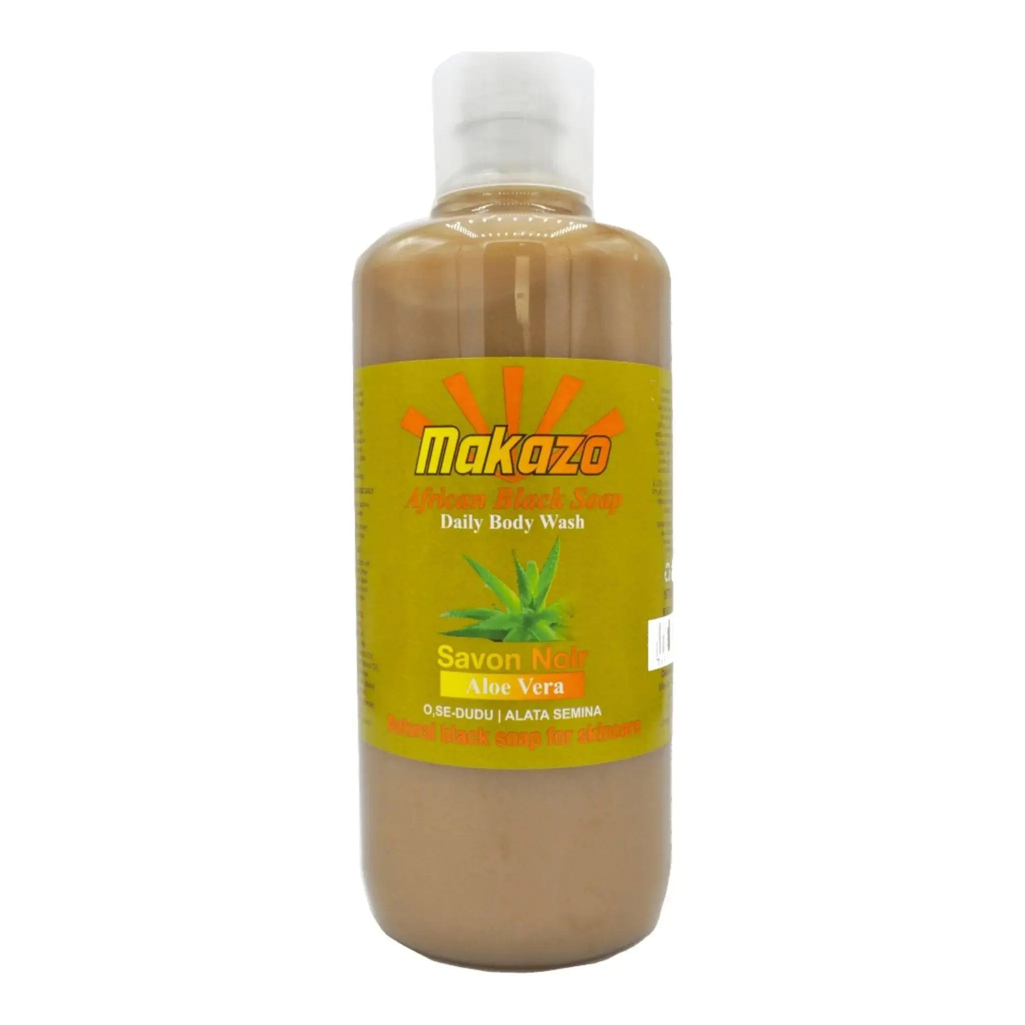 Makazo African Liquid Black Soap  Adomoo