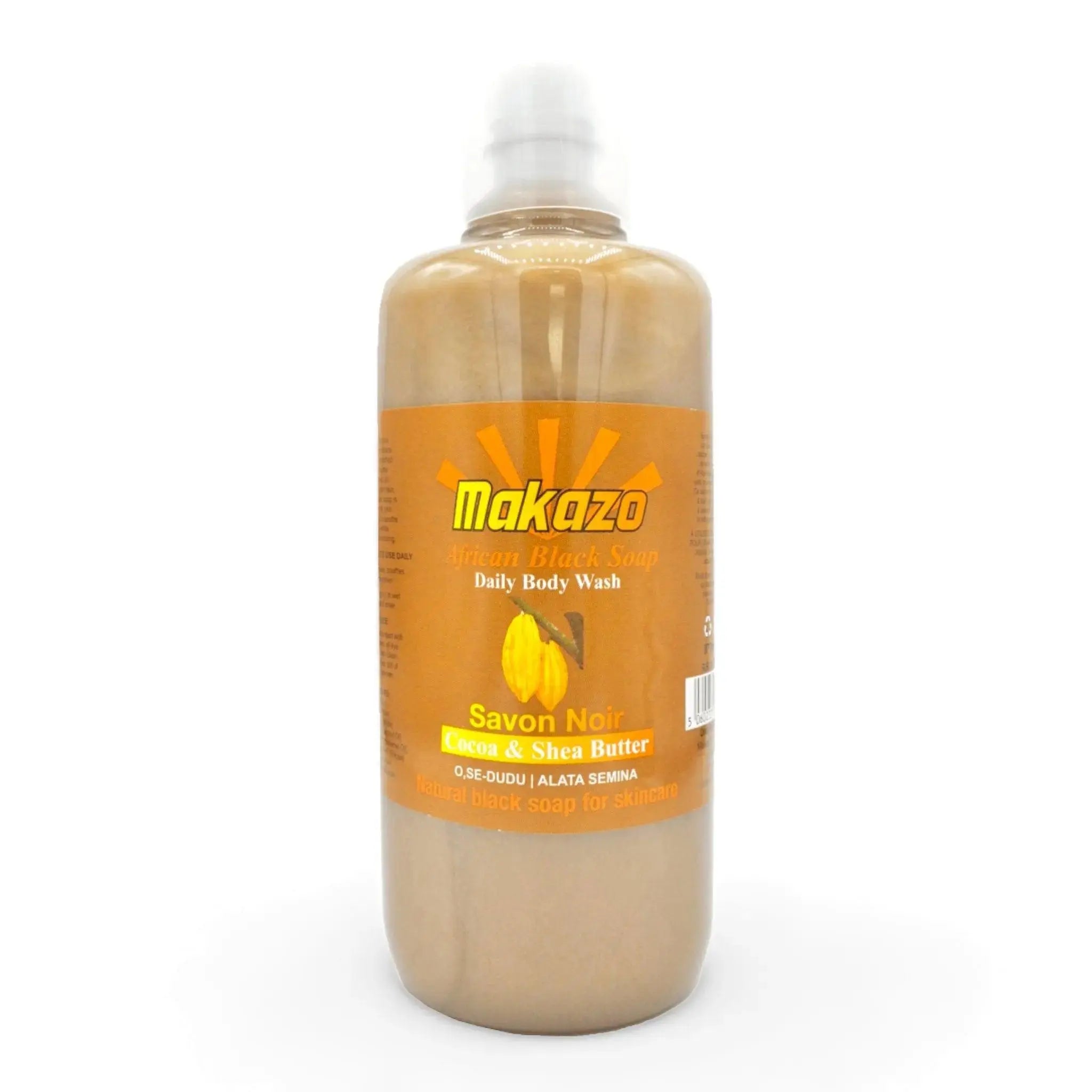 Makazo African Liquid Black Soap  Adomoo